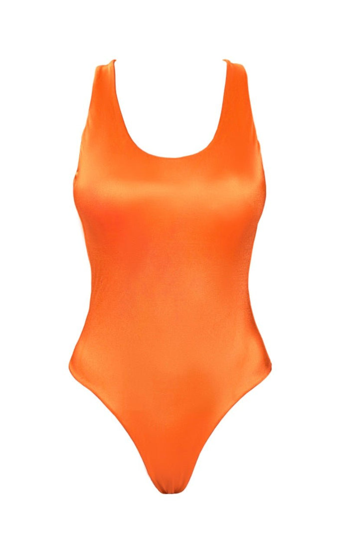 Orange Sunset Mirage Beach Set - YA OMRI SWIMWEAR