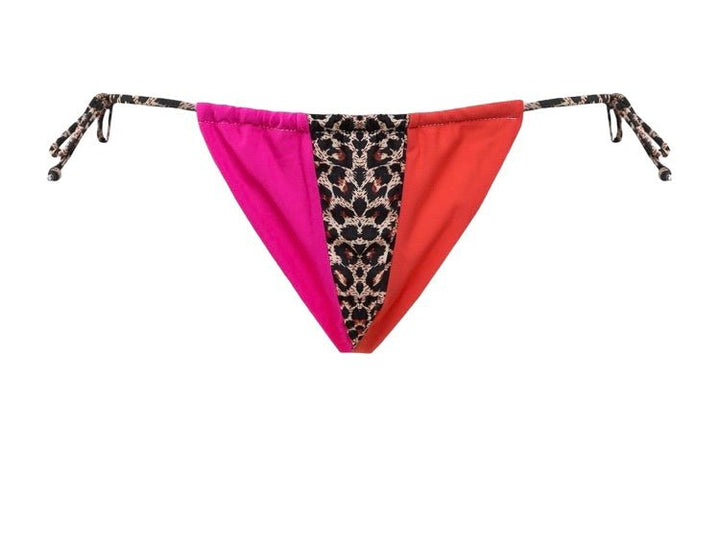 Ya Omri Leopard bikini thong swimwear - YA OMRI SWIMWEAR